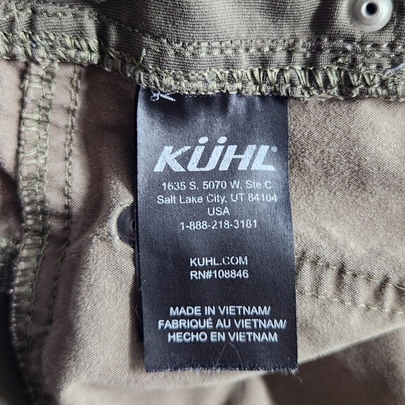 Kuhl Radikl Pants Mens 36x32 Brown  Hiking Outdoor Performance Gorpcore Stretch - Picture 12 of 14